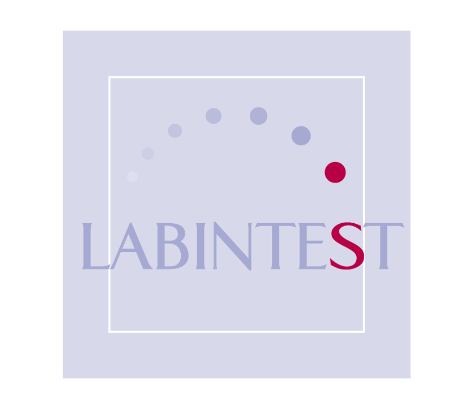 Relooking du logo de la société Labintest par webbycom, agence de communication à L'Isle sur la Sorgue