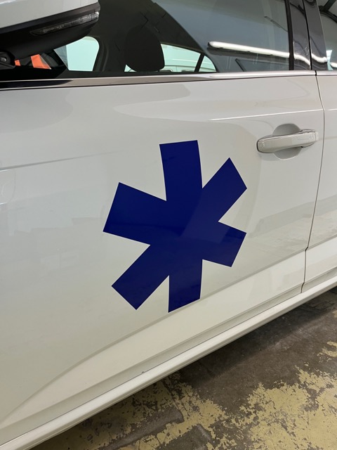 Croix de vie pour marquage ambulance