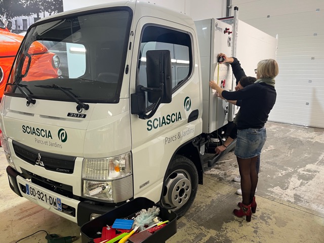 marquage camion par webbycom