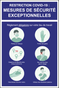 panneau information covid par webbycom