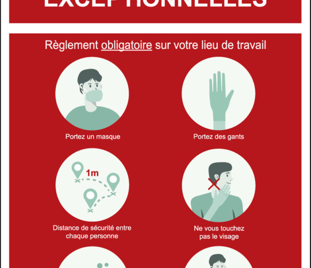 panneau information covid par webbycom