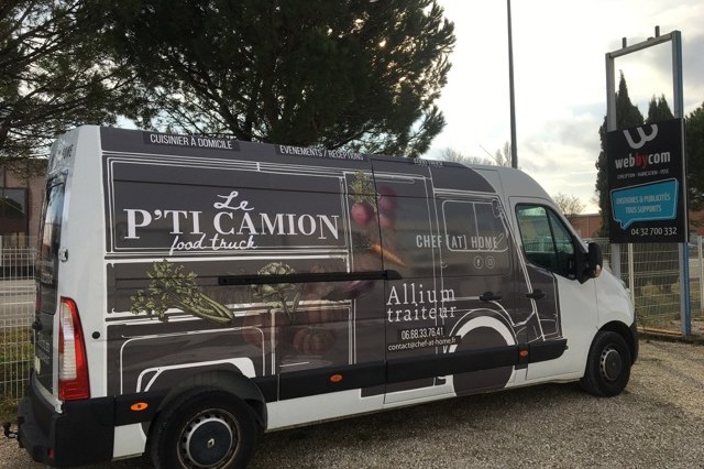 total covering pour le p'ti camion par webbycom